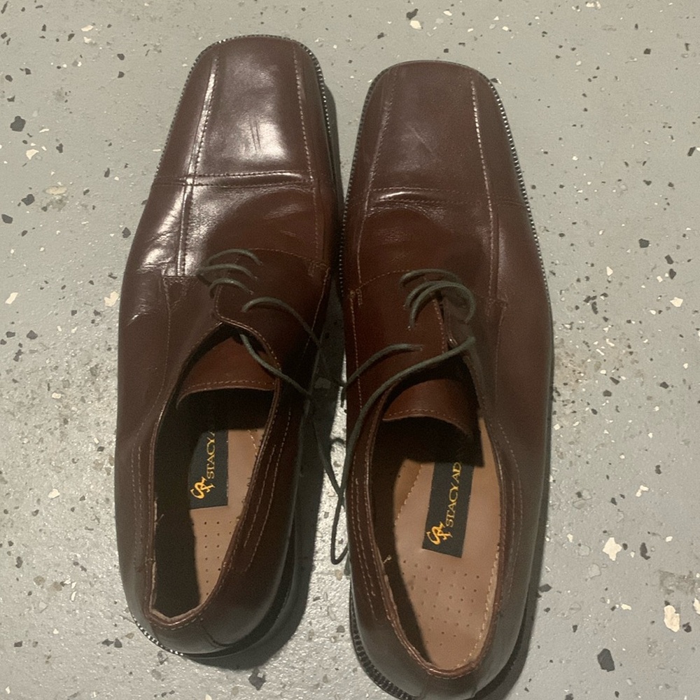 Stacey Adams ,Size  14 M ,Brown  ,